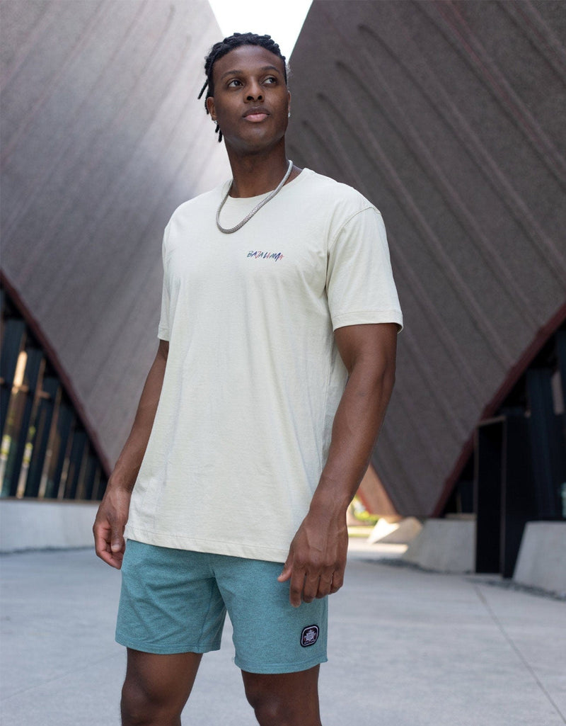 Load image into Gallery viewer, FIGHT AGAINST BORING RETRO - CREAM PRIMO GRAPHIC TEE by Bajallama
