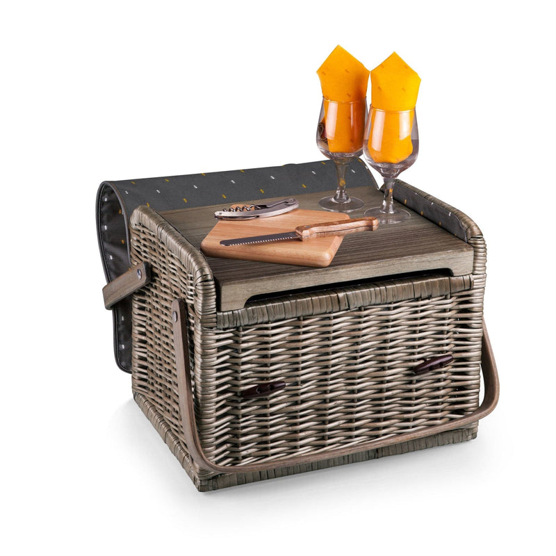 Load image into Gallery viewer, Kabrio Wine & Cheese Picnic Basket by Picnic Time Family of Brands
