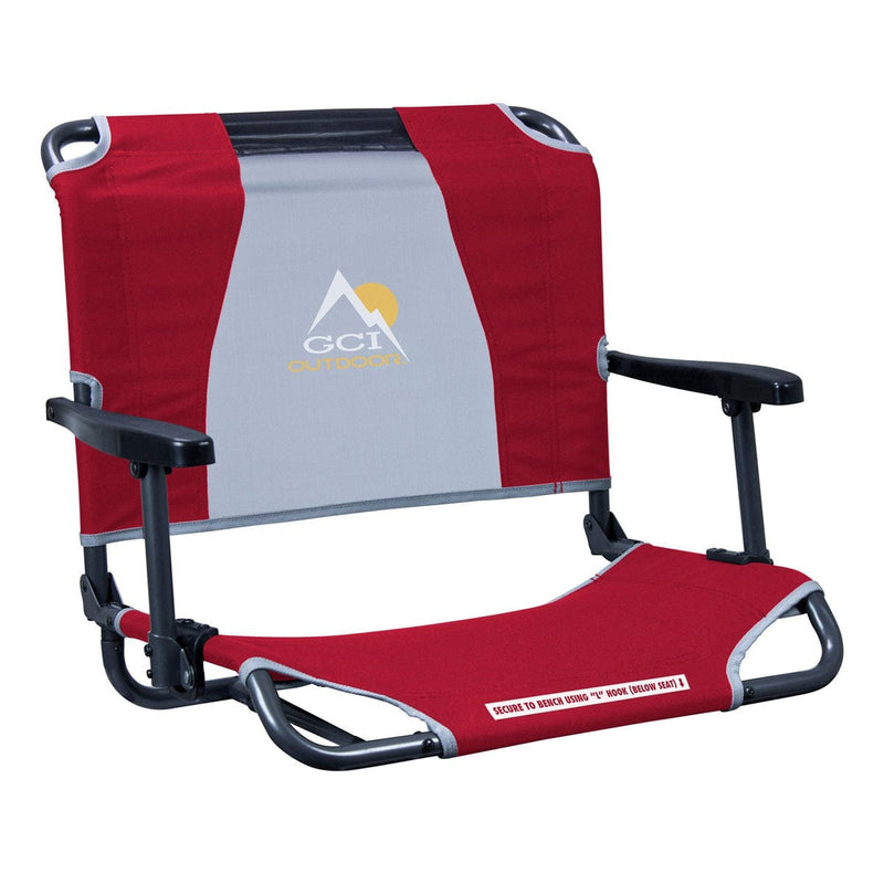 Load image into Gallery viewer, GCI Outdoor Big Comfort Stadium Chair with Armrests
