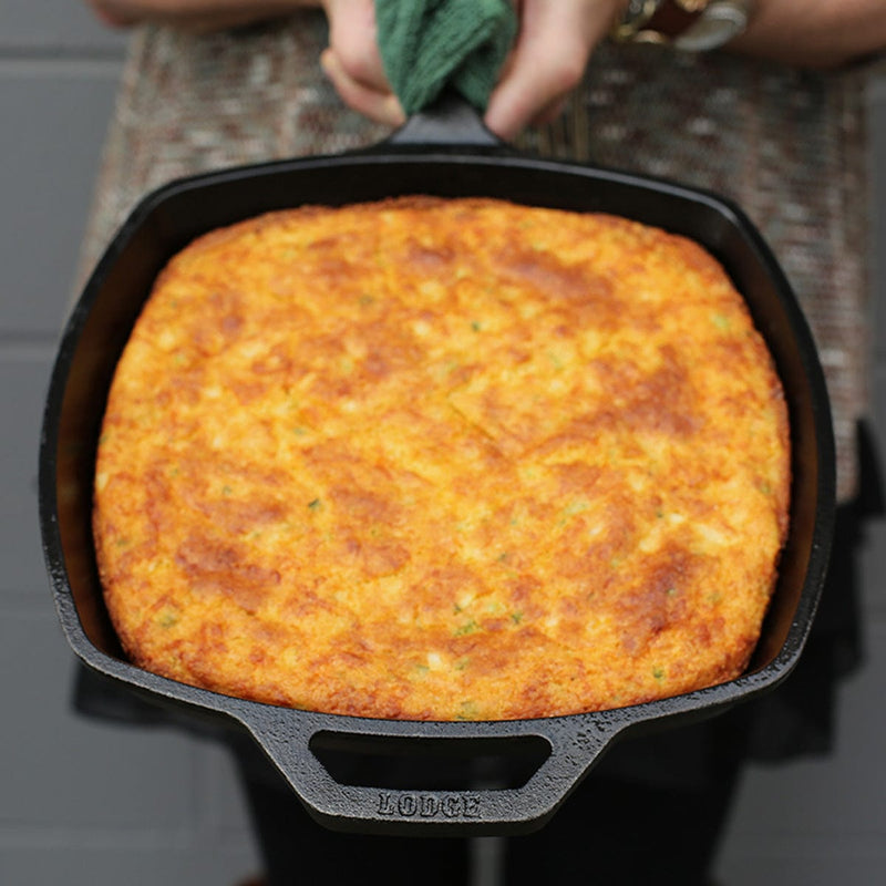 Load image into Gallery viewer, Lodge Cast Iron 10.5 Inch Square Cast Iron Skillet