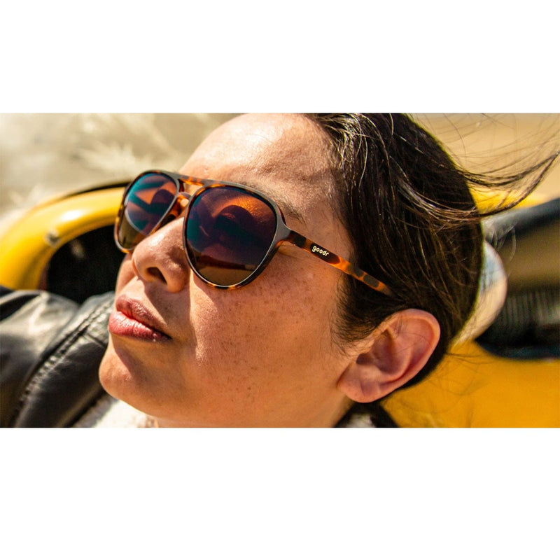 Load image into Gallery viewer, goodr Mach G Sunglasses - Amelia Earhart Ghosted Me