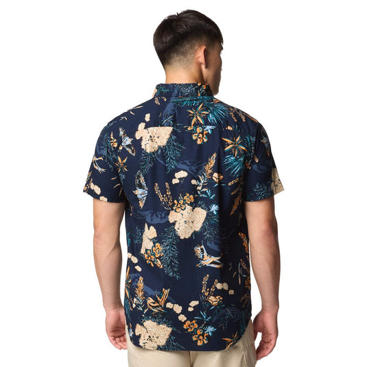 Columbia Men's Rapid Rivers Printed Short Sleeve Shirt