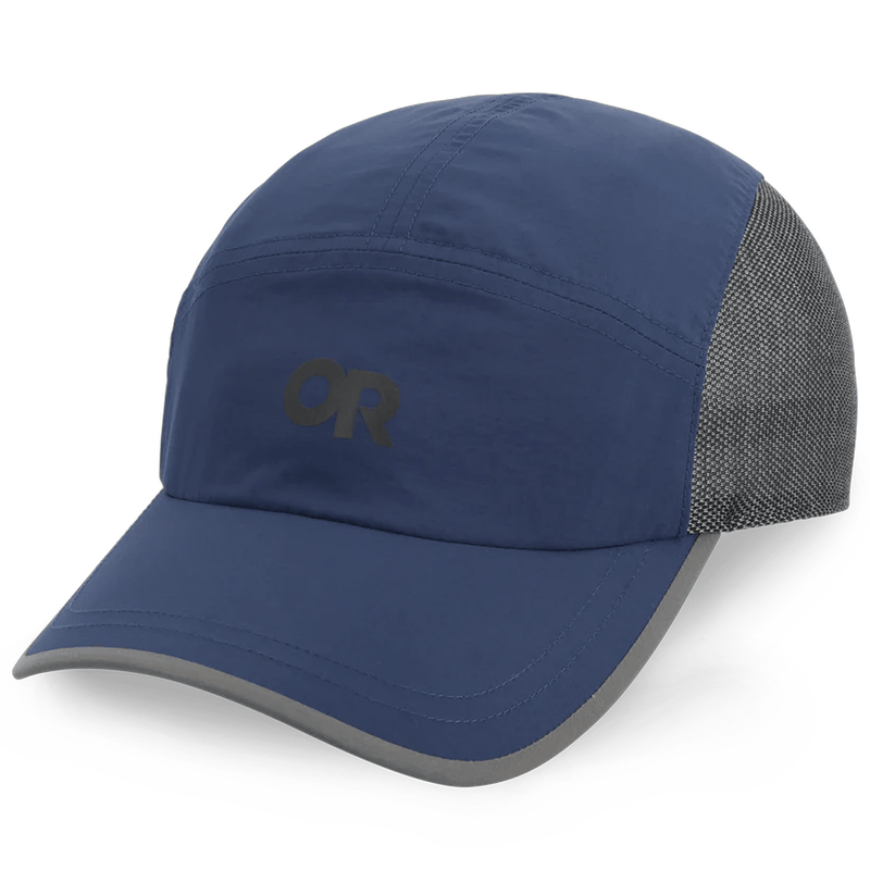 Load image into Gallery viewer, Blue cap with mesh back on a white background
