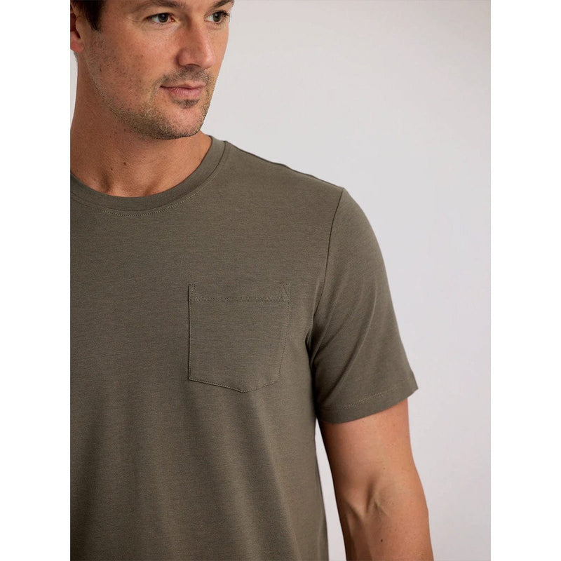 Load image into Gallery viewer, Free Fly Men's Bamboo Current Pocket Tee