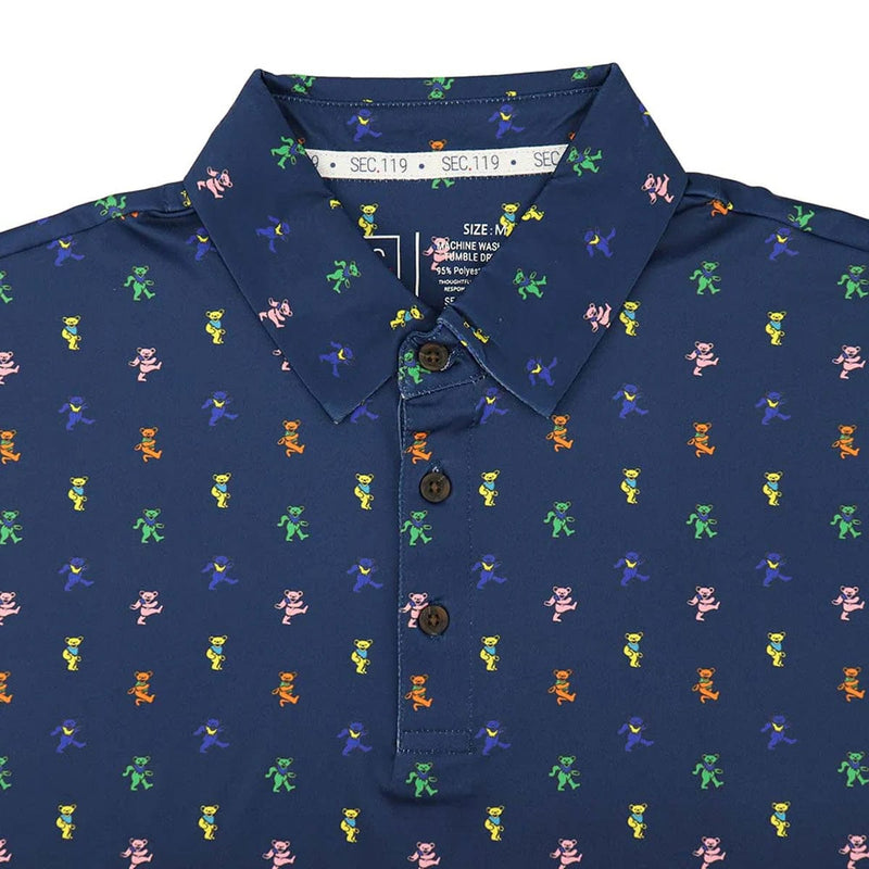 Load image into Gallery viewer, Section 119 Men's Grateful Dead Performance Polo