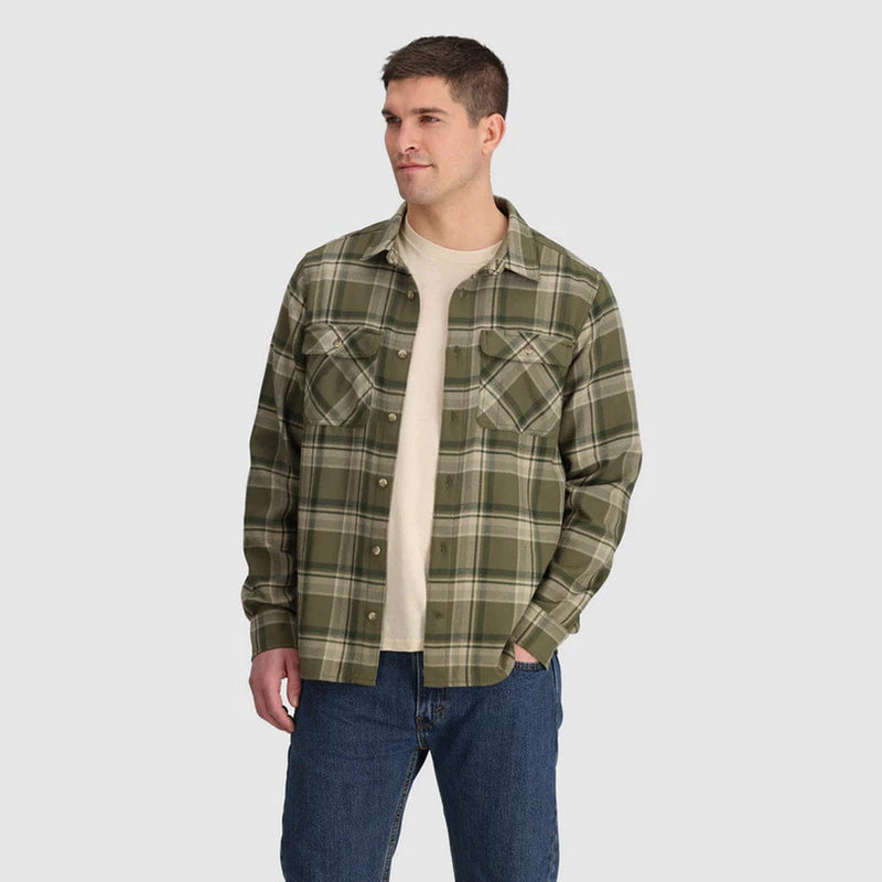 Load image into Gallery viewer, Outdoor Research Men's Feedback Flannel Twill Shirt