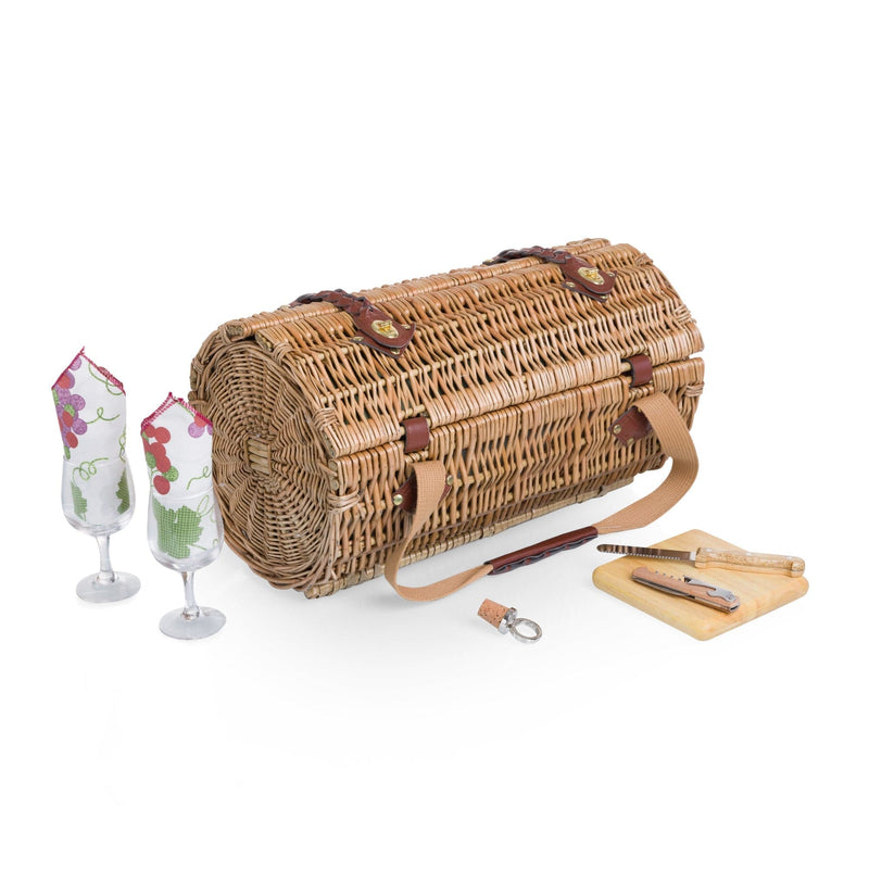 Load image into Gallery viewer, Verona Wine & Cheese Picnic Basket by Picnic Time Family of Brands