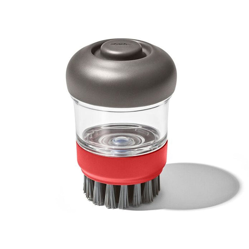 Load image into Gallery viewer, OXO Soap Dispensing Brush w/ Case