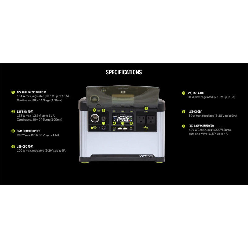 Load image into Gallery viewer, Goal Zero YETI 500 6G 120V Power Station