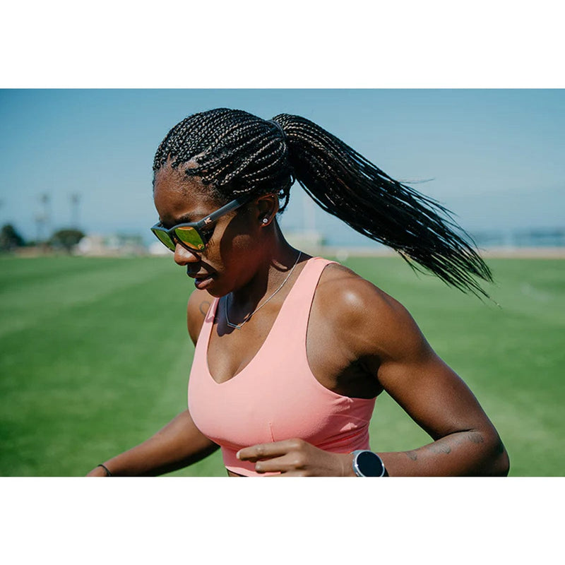 Load image into Gallery viewer, Knockaround Premiums Sport Sunglasses - Jelly Grey / Peach