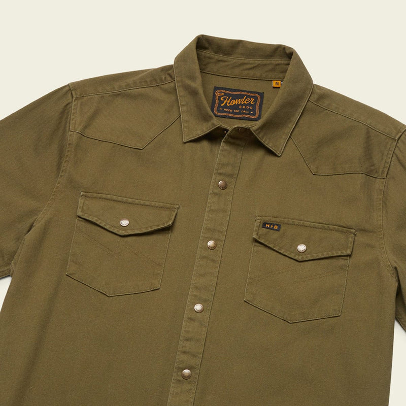 Load image into Gallery viewer, Howler Brothers Sawhorse Work Shirt - Cypress