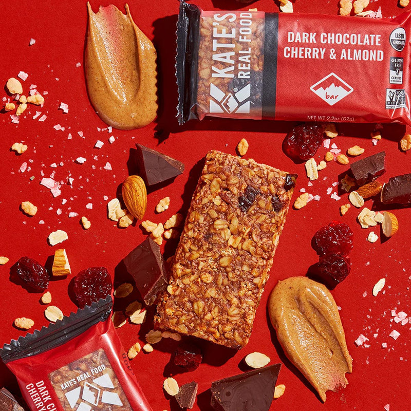Load image into Gallery viewer, Kate's Dark Chocolate Cherry & Almond Bars