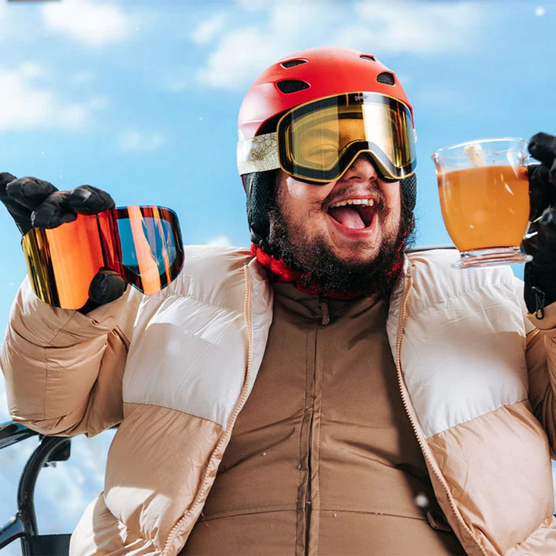 Load image into Gallery viewer, goodr Snow G Snow Goggles - Here For The Hot Toddies