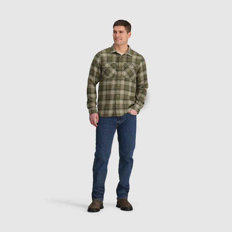 Load image into Gallery viewer, Outdoor Research Men's Feedback Flannel Twill Shirt