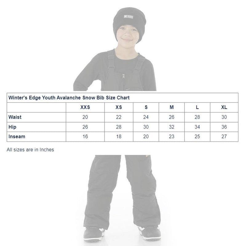 Load image into Gallery viewer, Winter's Edge Avalanche Snow Bib - Youth