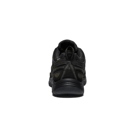 Black sneaker on a white background
