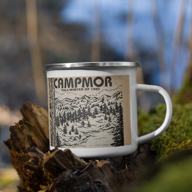 Load image into Gallery viewer, Campmor 1982 Catalog Enamel Mug
