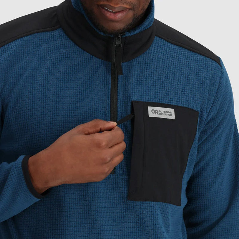 Load image into Gallery viewer, Outdoor Research Men's Trail Mix Quarter Zip Pullover