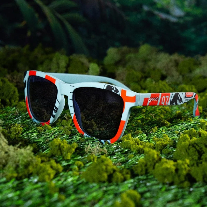 Load image into Gallery viewer, goodr OG Sunglasses - T-Rex In The Rear View