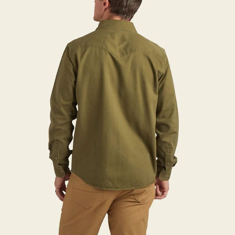 Load image into Gallery viewer, Howler Brothers Sawhorse Work Shirt - Cypress