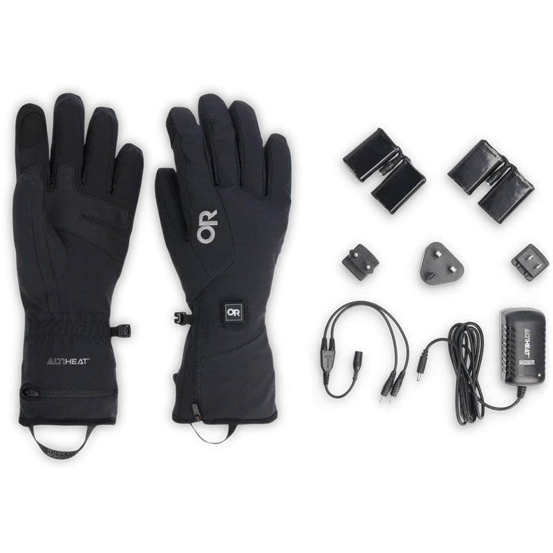 Load image into Gallery viewer, Outdoor Research Men's Sureshot Heated Softshell Gloves