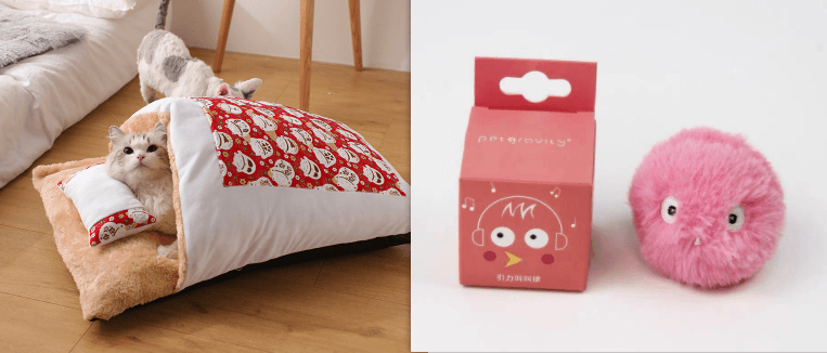 Load image into Gallery viewer, Cozy Cave Cat Bed by Dog Hugs Cat