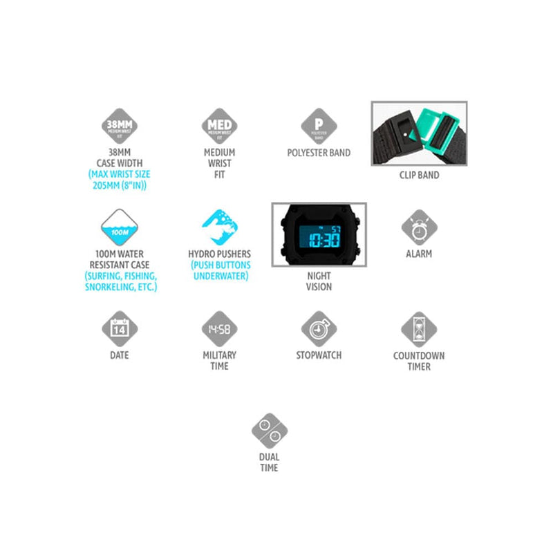 Load image into Gallery viewer, Freestyle Shark Classic Clip Amber Reflection Watch