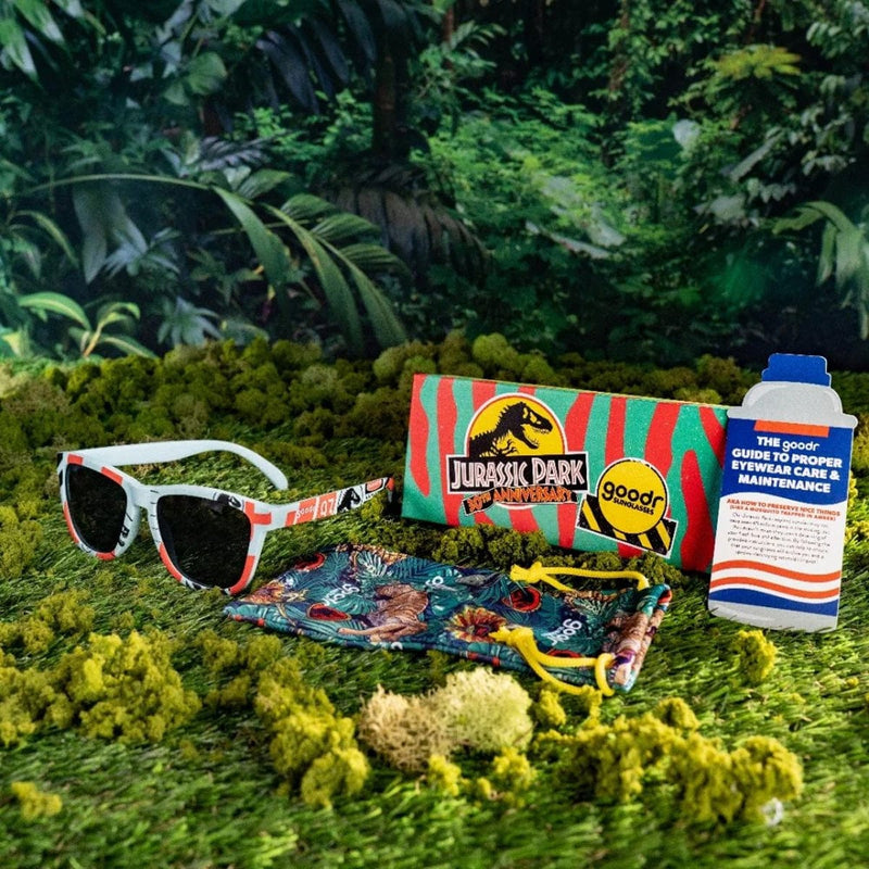 Load image into Gallery viewer, goodr OG Sunglasses - T-Rex In The Rear View