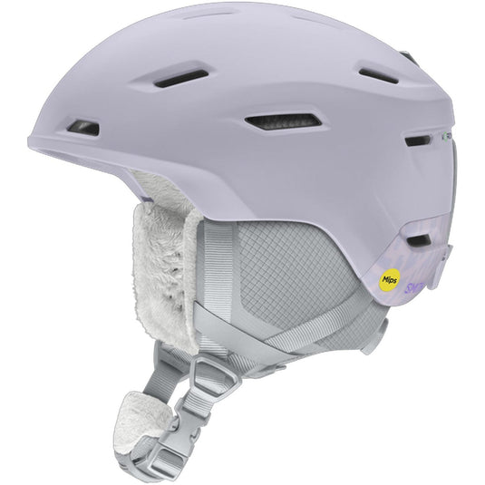 Light gray helmet with white interior on a white background