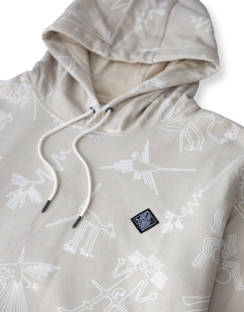 Load image into Gallery viewer, NAZCA LINES - HELSINKI COTTON HOODIE by Bajallama