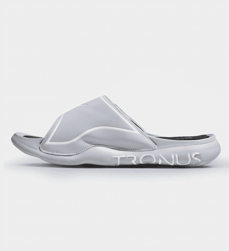 Load image into Gallery viewer, Mens Luxe Sports Recovery Slides Sovereign By Tronus Footwear
