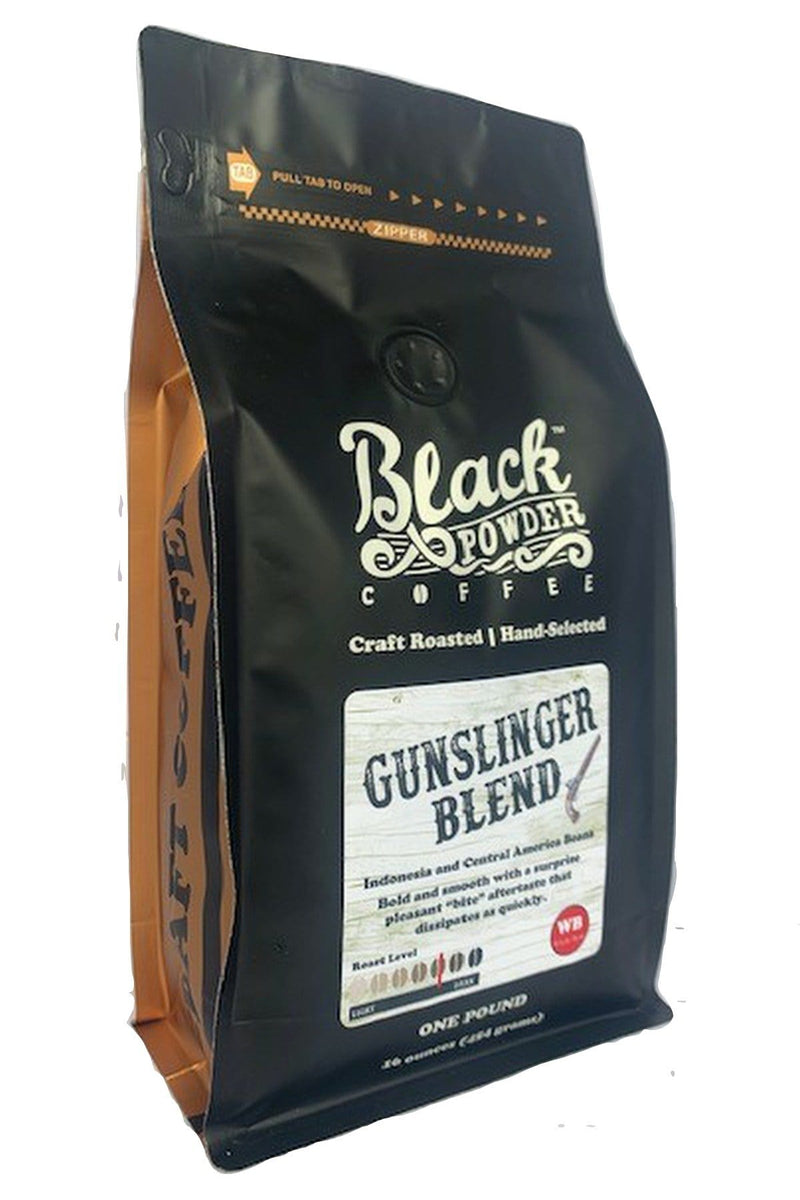Load image into Gallery viewer, Gunslinger Coffee Blend | Medium Roast by Black Powder Coffee