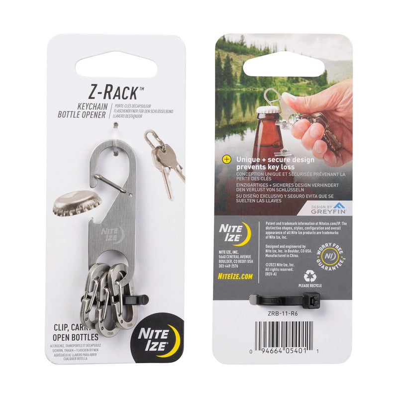 Load image into Gallery viewer, Nite Ize Z-Rack Keychain Bottle Opener