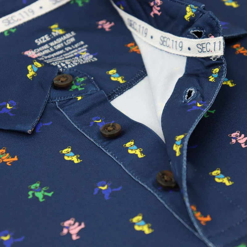Load image into Gallery viewer, Section 119 Men's Grateful Dead Performance Polo