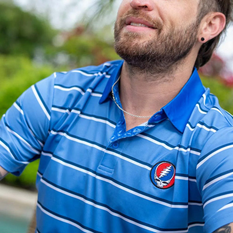 Load image into Gallery viewer, Section 119 Men's Grateful Dead Performance Polo