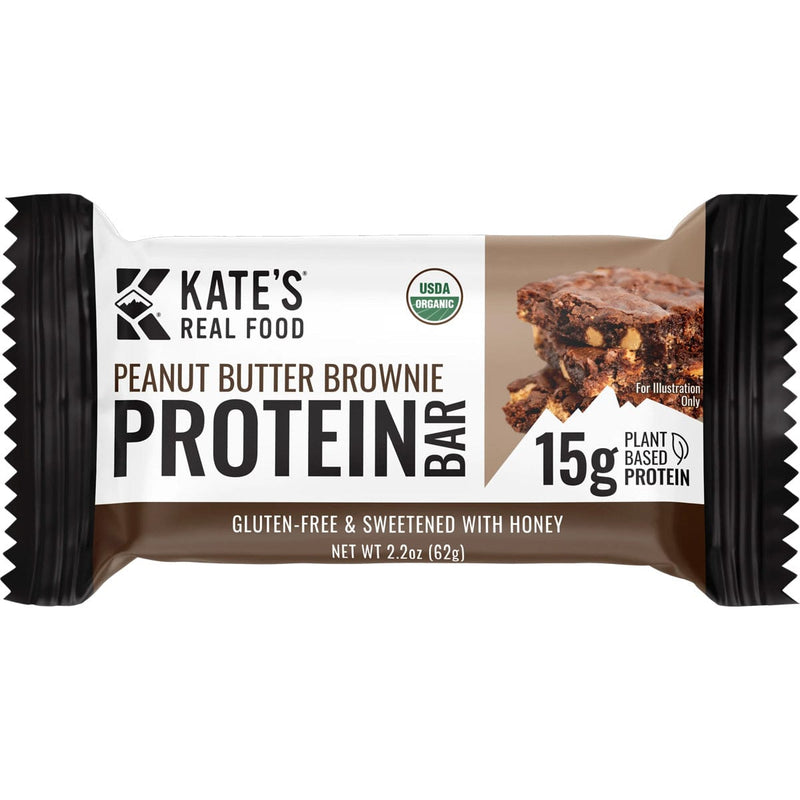 Load image into Gallery viewer, Kate's Peanut Butter Brownie 15g Protein Bars