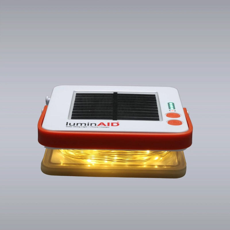 Load image into Gallery viewer, LuminAID Solar String Light with Phone Charger