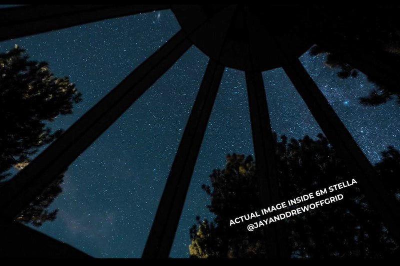 Load image into Gallery viewer, Life inTents 13' (4M) Stella Stargazing Canvas Tent