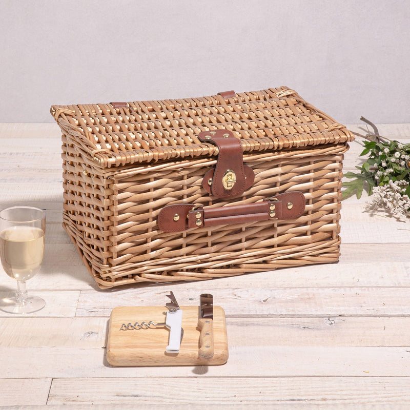 Load image into Gallery viewer, Classic Wine & Cheese Picnic Basket by Picnic Time Family of Brands