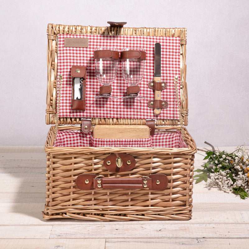 Load image into Gallery viewer, Classic Wine & Cheese Picnic Basket by Picnic Time Family of Brands