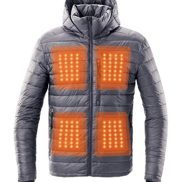 Phantom Men’s Heated Jacket Grey by Kelvin Coats