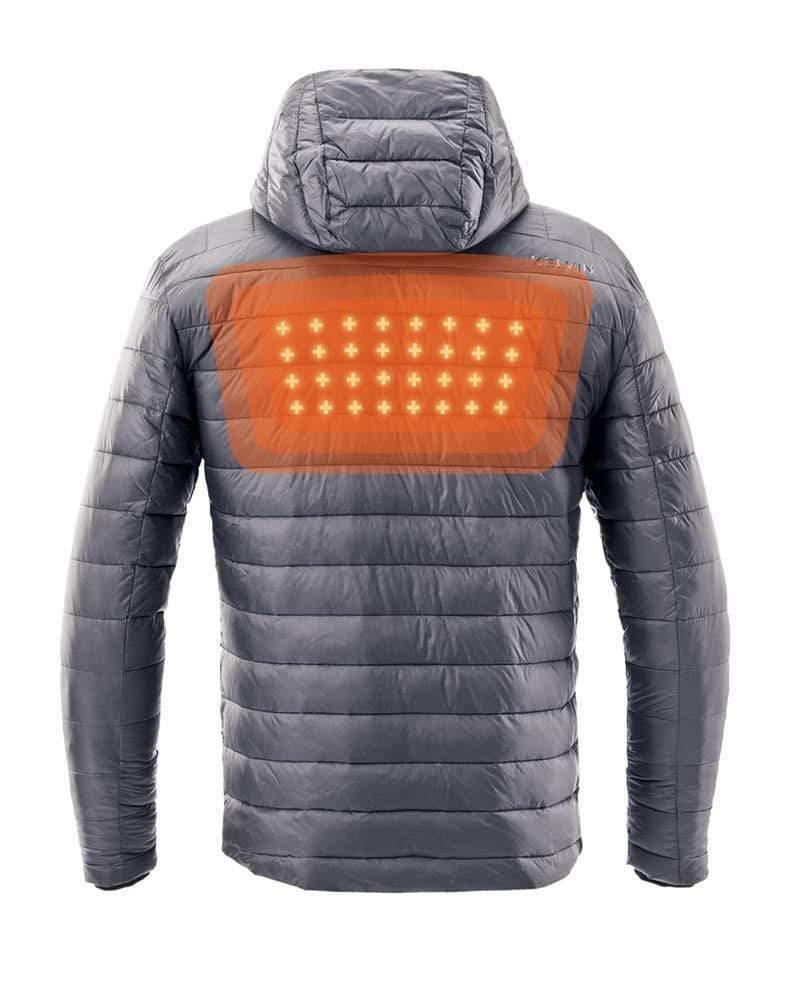 Load image into Gallery viewer, Phantom Men’s Heated Jacket Grey by Kelvin Coats