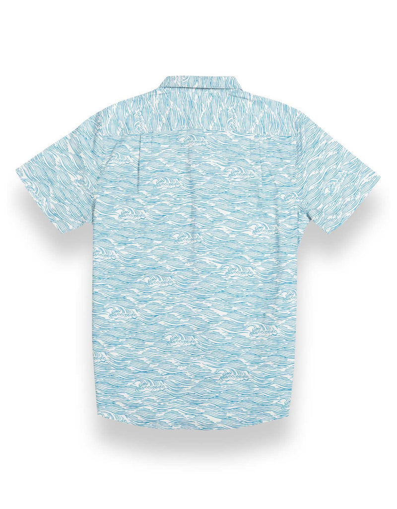 Load image into Gallery viewer, ROLL TIDES - LIGHT BLUE 7-SEAS™ BUTTON UP by Bajallama