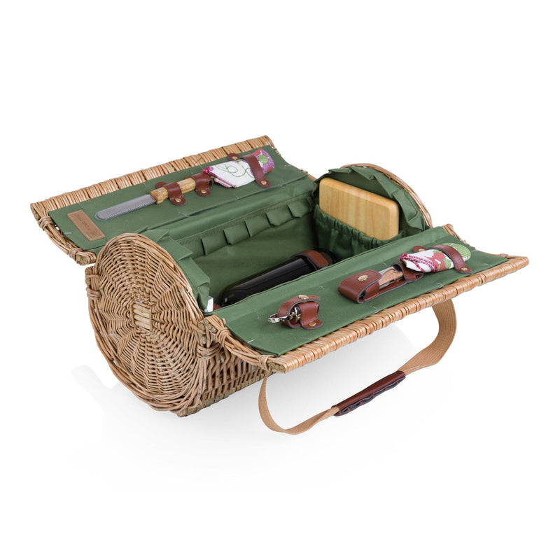 Load image into Gallery viewer, Verona Wine & Cheese Picnic Basket by Picnic Time Family of Brands