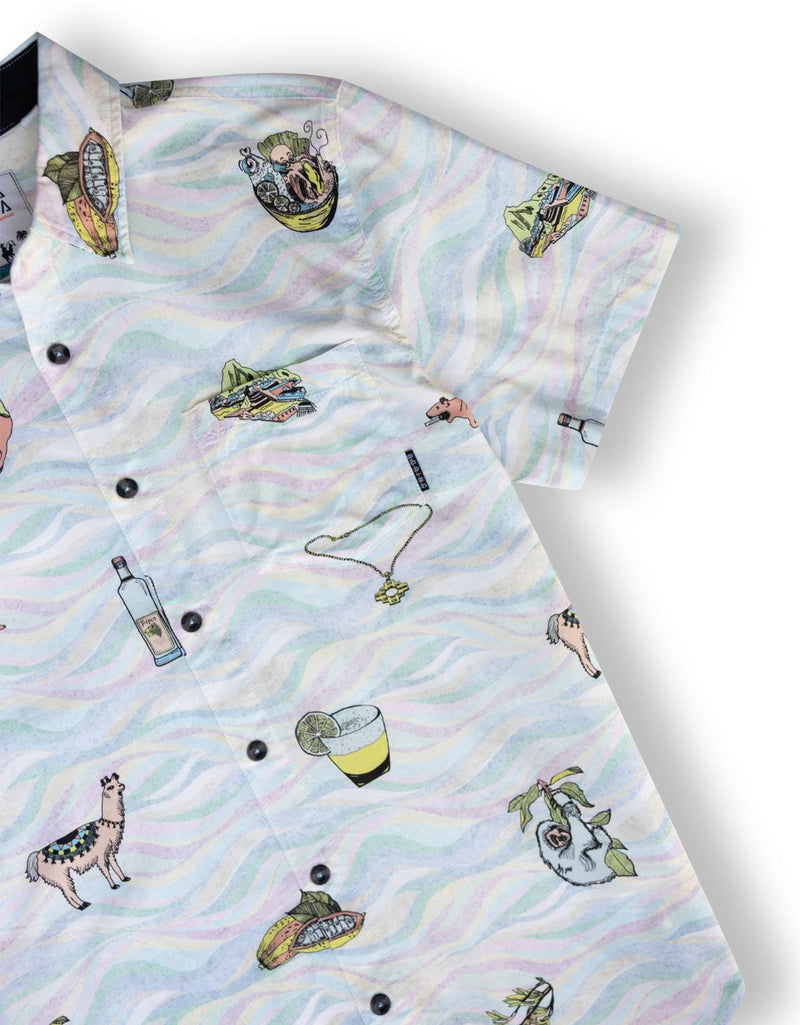 Load image into Gallery viewer, INCAN TREASURES - 7-SEAS™ BUTTON UP by Bajallama