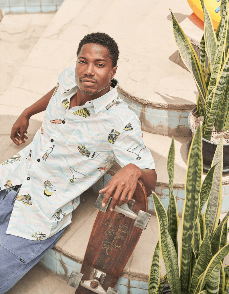 Load image into Gallery viewer, INCAN TREASURES - 7-SEAS™ BUTTON UP by Bajallama