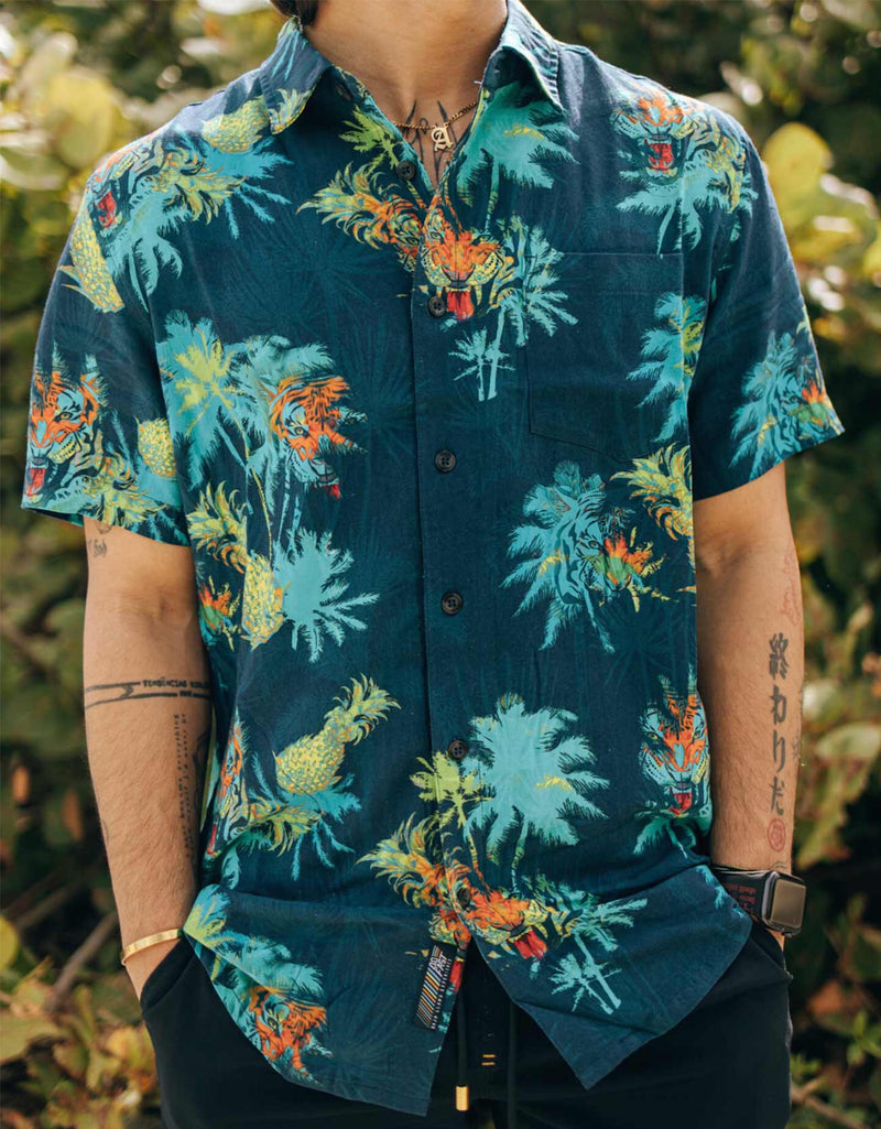 Load image into Gallery viewer, 121 DO ONE - NIGHTHAWK™ BUTTON UP by Bajallama