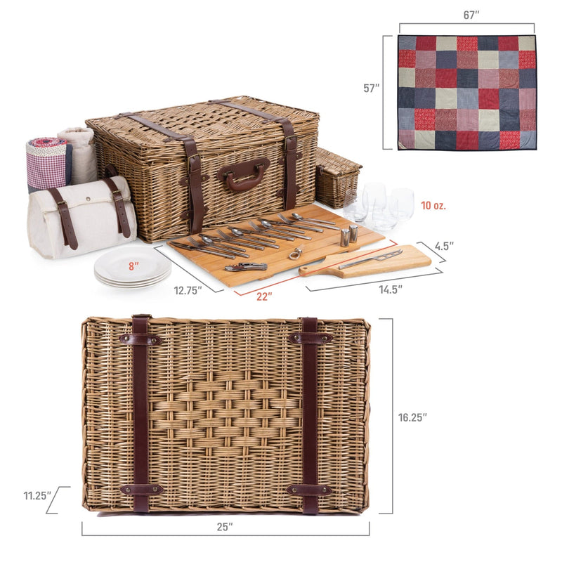 Load image into Gallery viewer, Charleston Picnic Basket by Picnic Time Family of Brands
