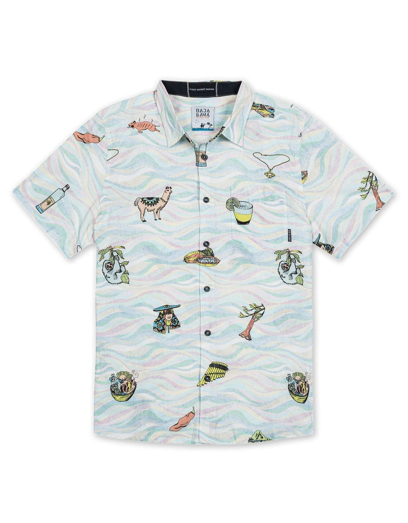 Load image into Gallery viewer, INCAN TREASURES - 7-SEAS™ BUTTON UP by Bajallama