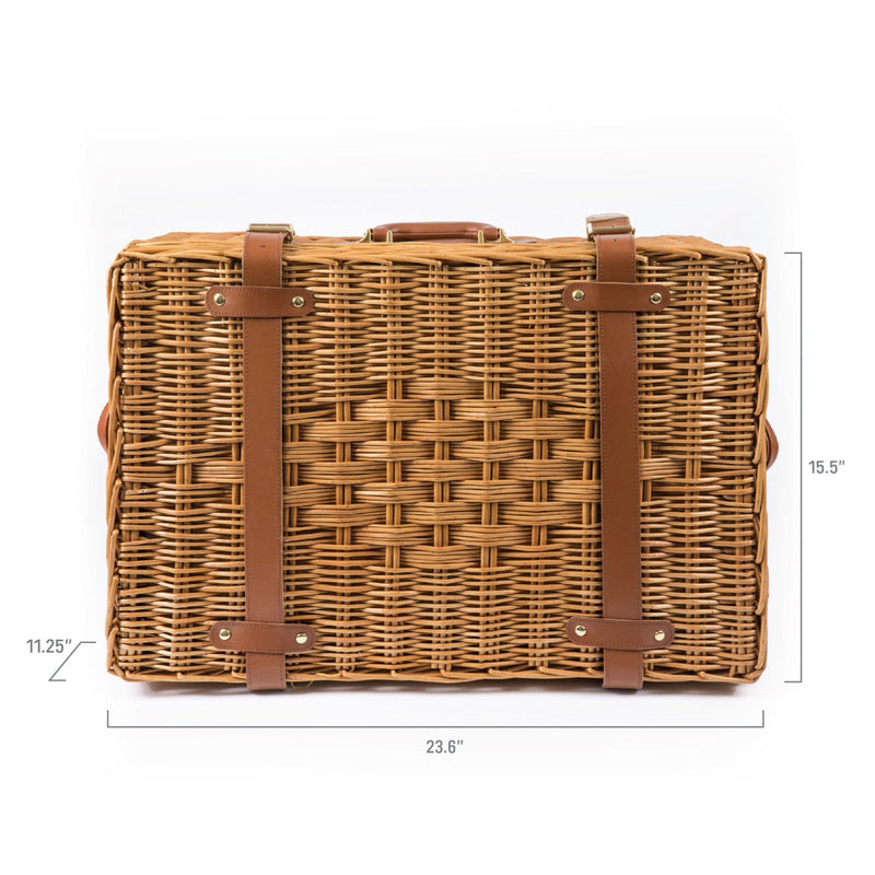 Load image into Gallery viewer, Windsor Picnic Basket by Picnic Time Family of Brands